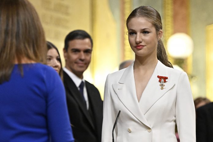 Leonor de Borbón visita Portugal a 12 de julho