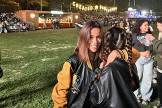 Rita Ferro Rodrigues diverte-se com a filha