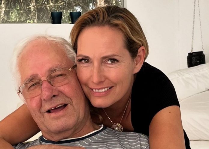 Fernanda Serrano dedica mensagem ao pai