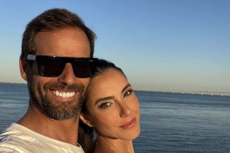 Pedro Guedes e Kelly Baron