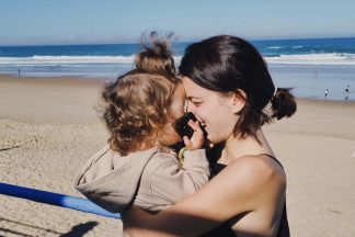 Bruna Quintas assinala aniversário da filha