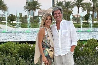 Bibá Pitta celebra 28º aniversário de casamento