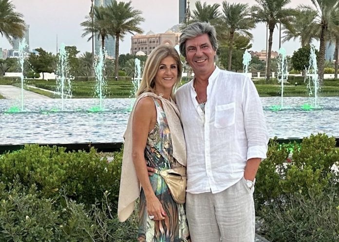 Bibá Pitta celebra 28º aniversário de casamento