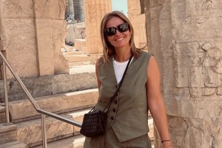 Cristina Ferreira visita Acrópole