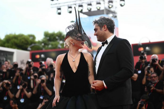 Lady Gaga e Michael Polansky no Festival de Veneza
