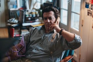 Ator Rui Melo mostrou-se com o "cabelo pintado" para o papel