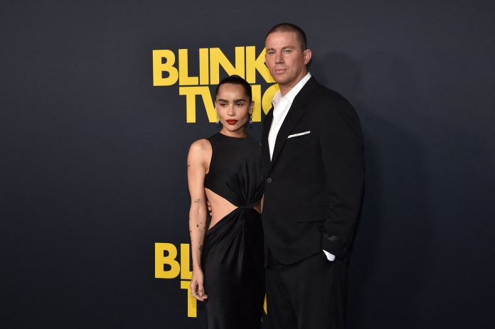 Channing Tatum e Zoë Kravitz Channing Tatum e Zoë Kravitz trabalharam juntos no filme