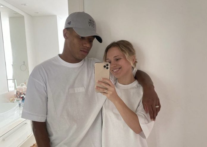 David Neres e Kira Winona