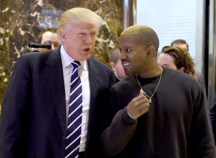 Kanye West apoia o republicano Donald Trump