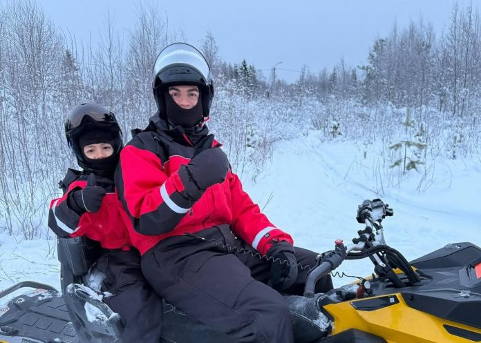 Cristiano Ronaldo viajou com a família para a Lapónia